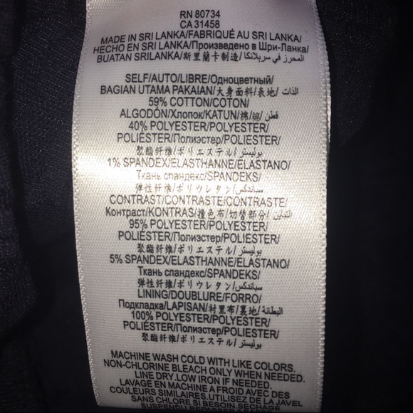 BCBG Woman’s Floral Jacquard Romper in Navy - Picture 7 of 8